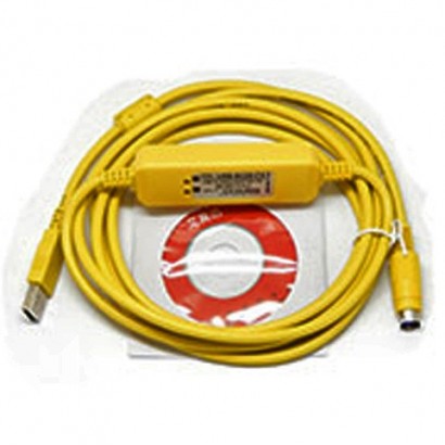 ELEOPTION Data download PLC programming cable USB-SC09-FX for Mitsubishi FX1S 1N 2N 3U 