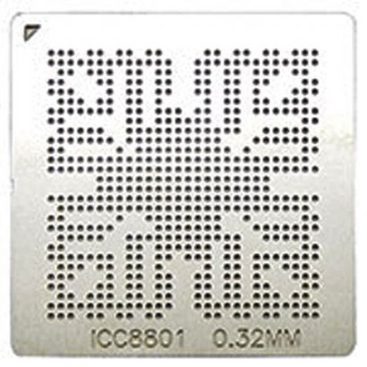 TCC8801 Stencil Template