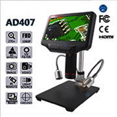 patinar presentar Dar a luz Andonstar AD407 1080P HDMI Microscopio digital para circuito