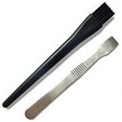 2in1 Brosse noire manches...