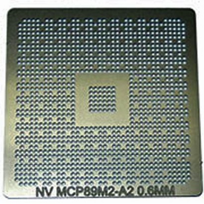 MCP89MZEMGA2 Stencil šablonas