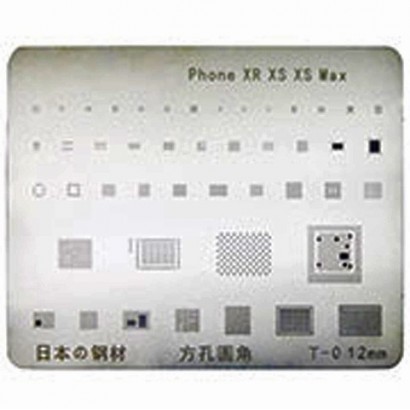 iphoneXR Stencil šablonas