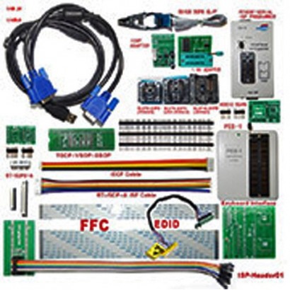 Anncus RT809F ISP Programmer 11 Adapters ICSP Board 6Adapters 24-25-93 serise IC Offline Board KB9012 VGA LCD ISP Programmer RT809F